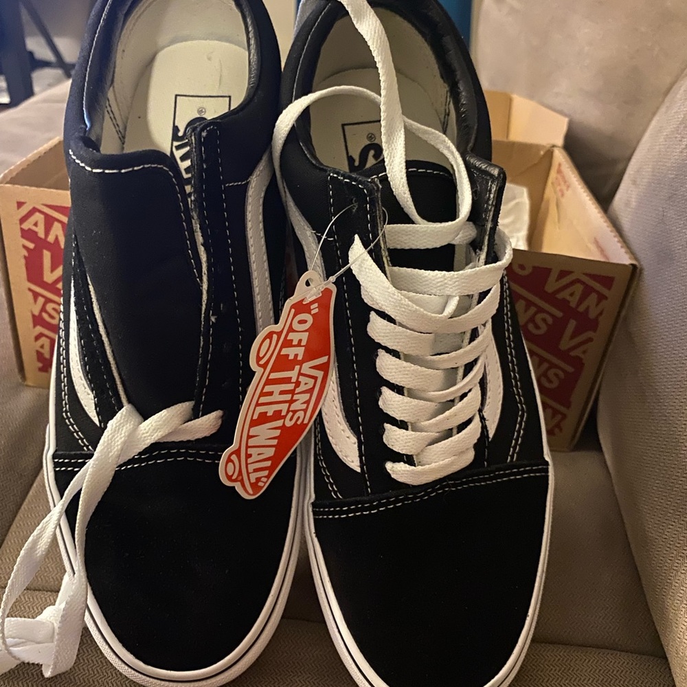 Brand new in box! Platform Old Skool Vans